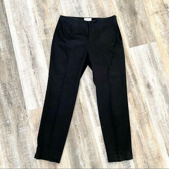 Charter Club classic fit Flat front black pants - Picture 1 of 2